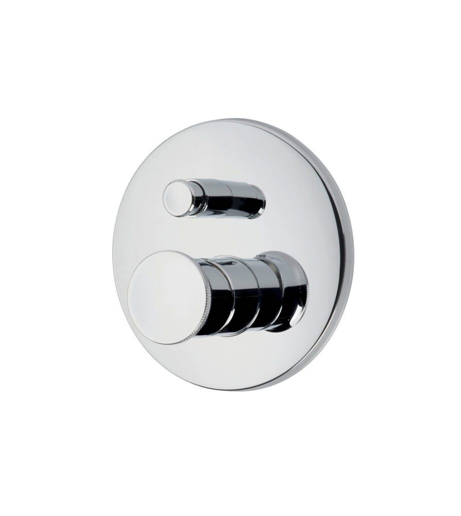 Inbyggd duschblandare Emmevi Filobrass 85019, 2 utlopp, tryckknapp, krom Inbyggd duschblandare Emmevi Filobrass 85019, 2 utlopp, tryckknapp – 2