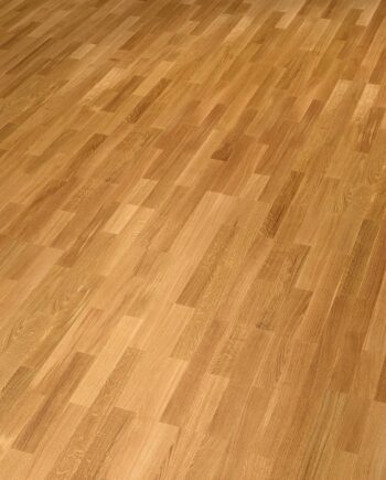 Ekparkett Thede & Witte Euro 3-strip, natur, mattlackad, 3-stav, 2200 x 204 x 14 mm