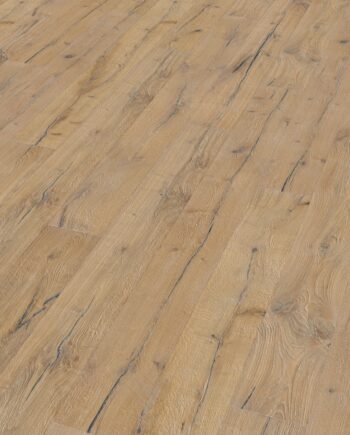 Ekparkett Thede & Witte Boston Oldwood, White Wash, vitoljad, 1-stav, 2200 x 220 x 15 mm