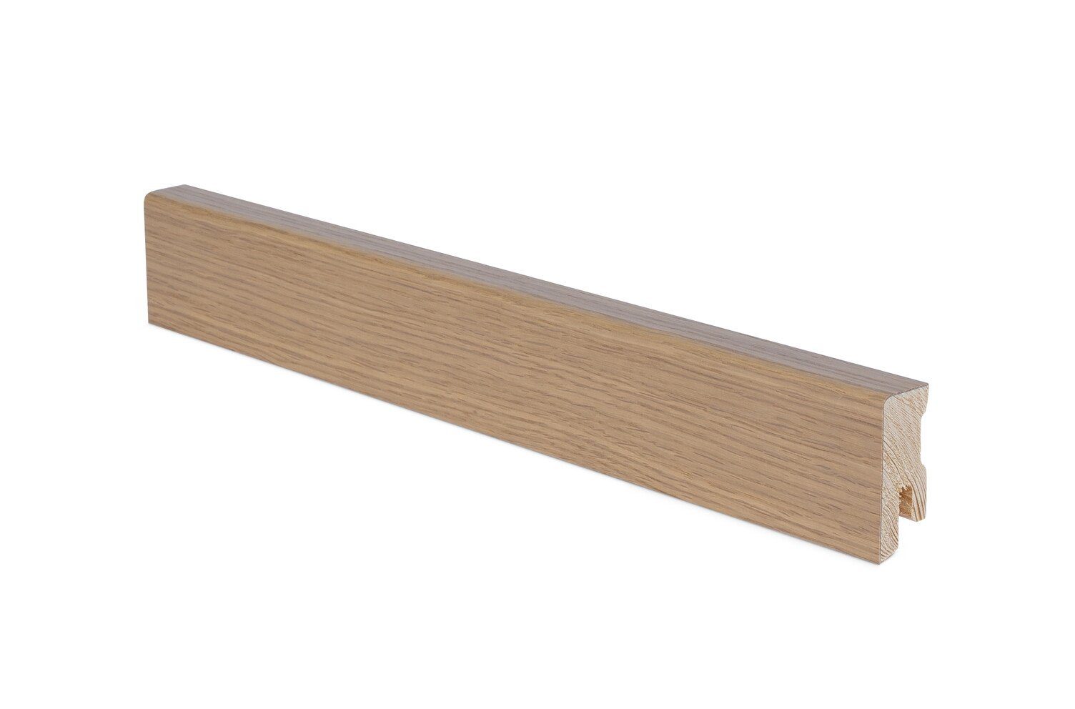 Golvsockel Thede & Witte Cube 40, ek Darkgrey, 15 x 40 x 2400 mm