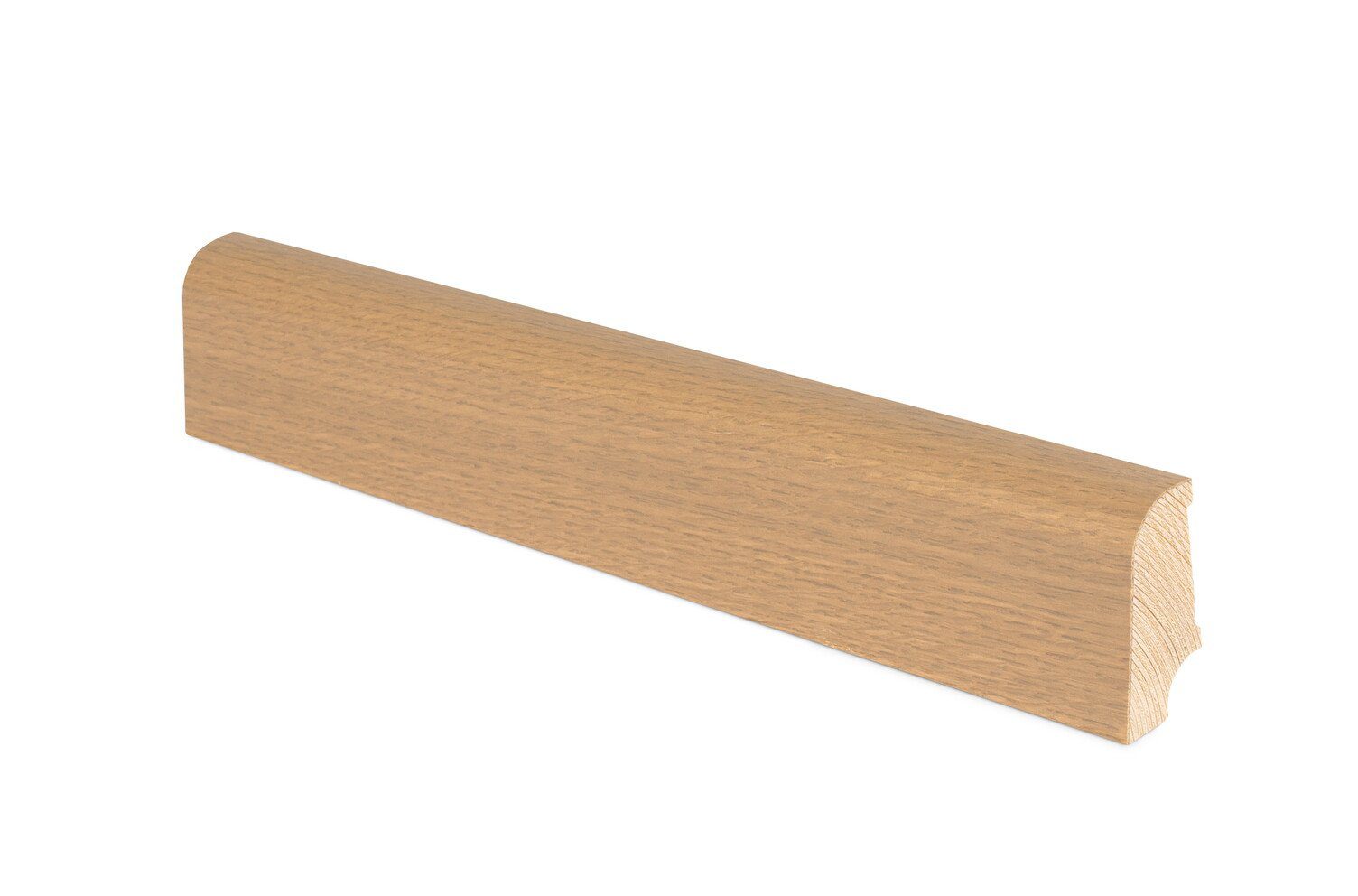 Golvsockel Thede & Witte Standard, ek, rökt vitoljad, 21,5 x 45 x 2400 mm