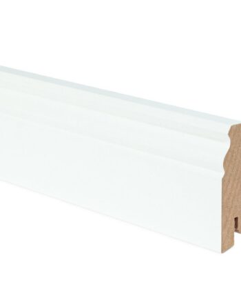 Golvsockel Thede & Witte Hamburger Profil 78, vit, 18 x 78 x 2500 mm