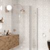 Rund duschhörna Hietakari Infinia 273, aluminiumram, klart glas Rund duschhörna Hietakari Infinia 273, aluminiumram, klart glas