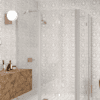 Rund duschhörna Hietakari Infinia 278, aluminiumram, klart glas Rund duschhörna Hietakari Infinia 278, aluminiumram, klart glas
