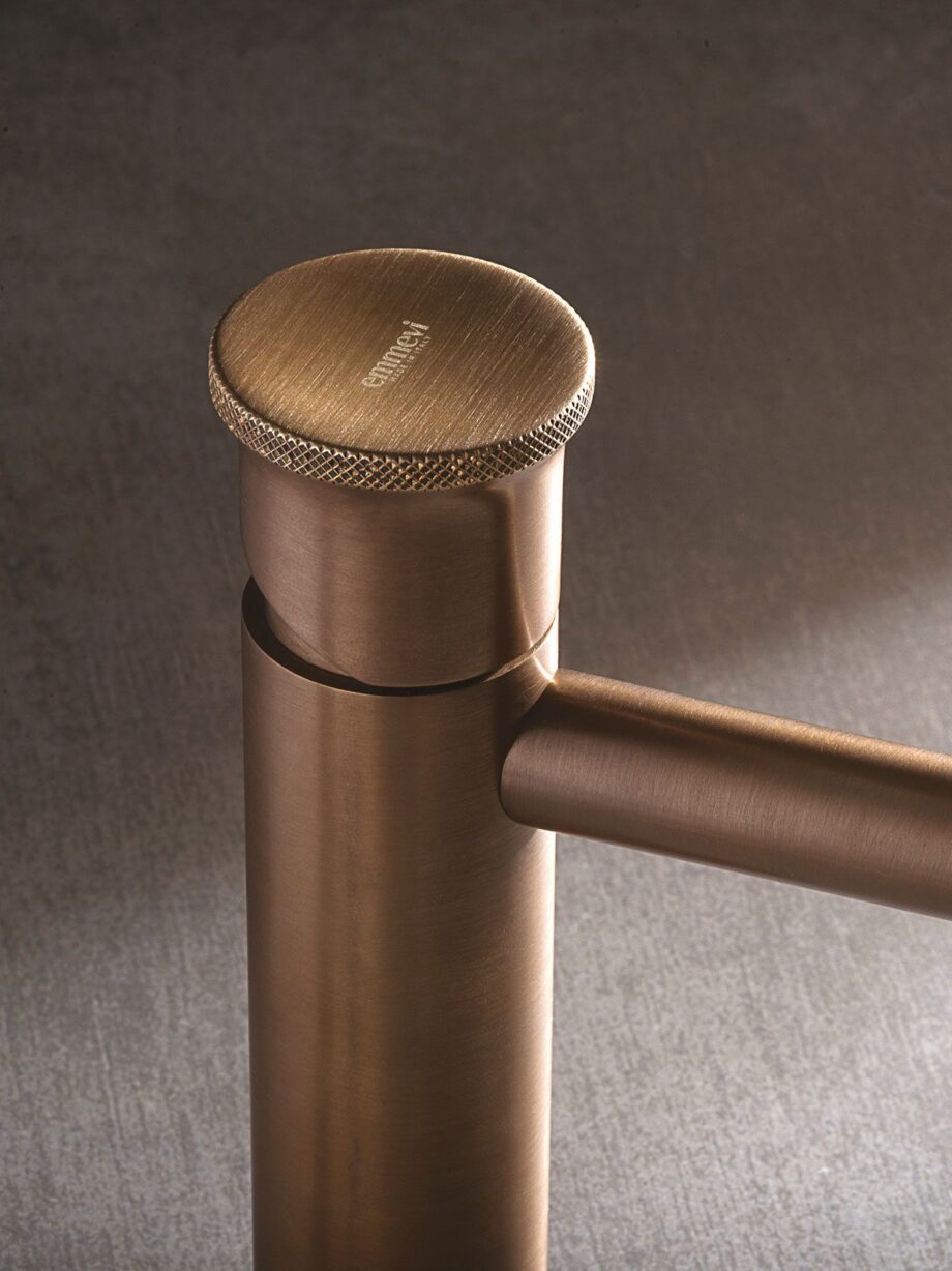 Tvättställsblandare Emmevi Filobrass 85003 med click-clack-ventil, Tuscan brons Tvättställsblandare Emmevi Filobrass 85003 med click-clack-ventil – 13