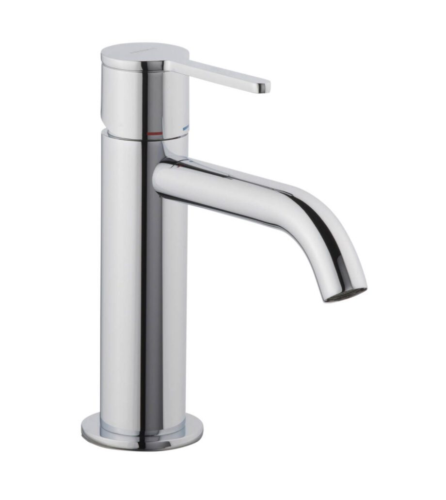 Tvättställsblandare Emmevi Filobrass 85003 med click-clack-ventil, krom Tvättställsblandare Emmevi Filobrass 85003 med click-clack-ventil