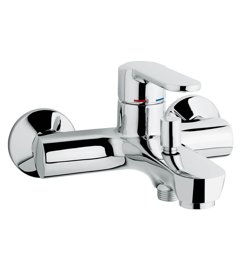 Badkarsblandare Emmevi Nefer 77031, krom, endast blandare Badkarsblandare Emmevi Nefer 77031