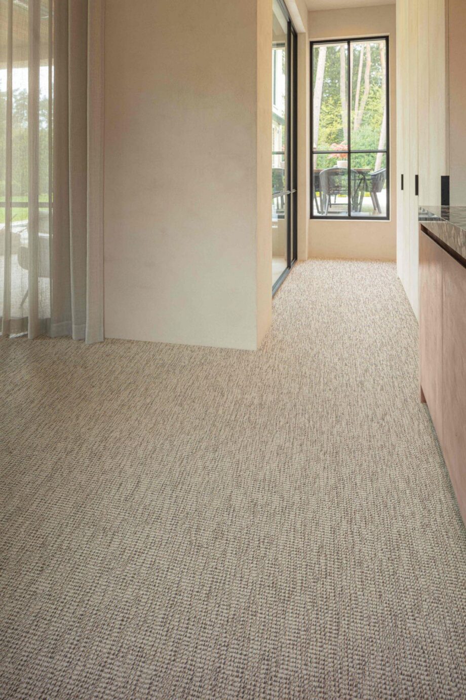 Heltäckningsmatta Creatuft Phoenix 5 Light beige – ull – 2