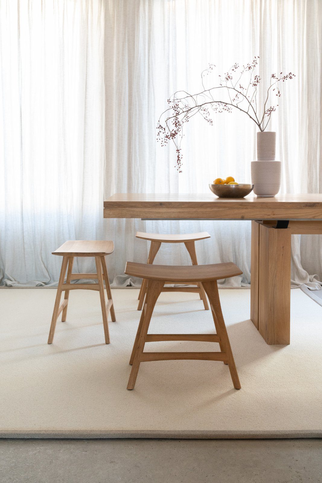 Heltäckningsmatta Creatuft Riga 35 Silver grey – ull – 2