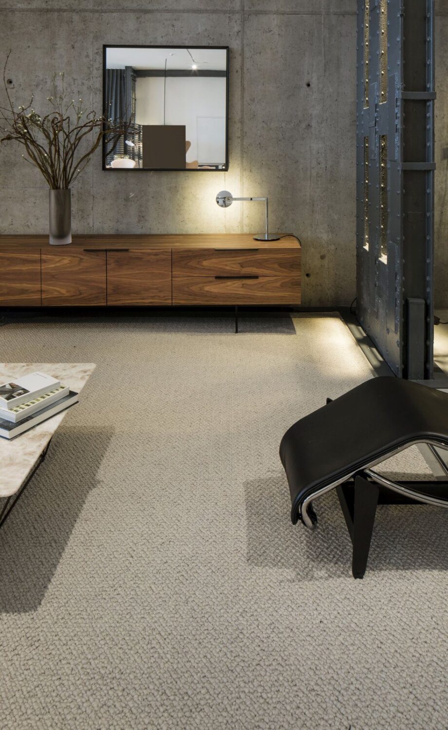 Heltäckningsmatta Creatuft Titan 40 Grey – ull – 2