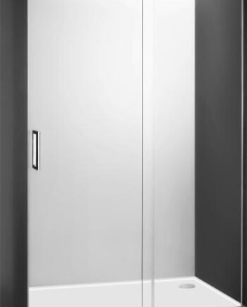 Duschkabin Ambient Line AMD2 – tvådelad duschdörr, 8 mm säkerhetsglas
