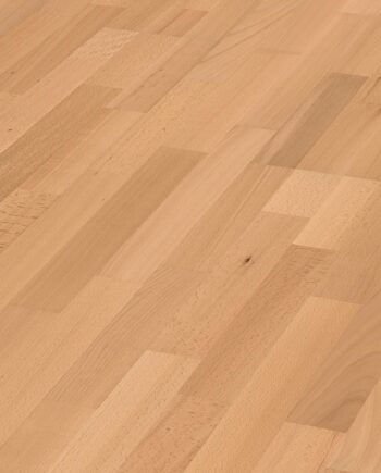 Trestavsparkett bok Steamed beech harmonious, 3-stav, lackad