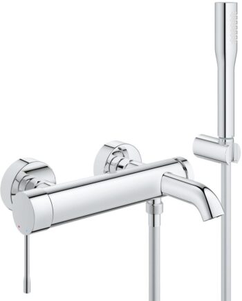 Badkarsblandare Grohe Essence – med handdusch, krom