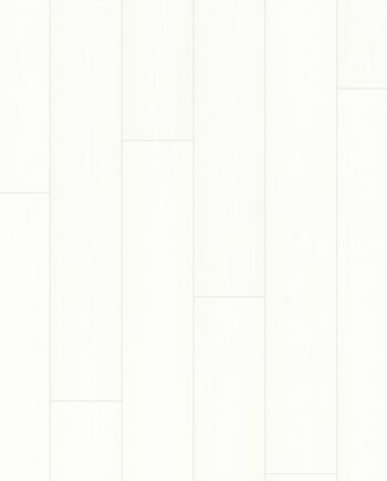 Laminat Quick-Step Impressive Ultra White Planks – ljus furu, vattentåligt, 12 mm