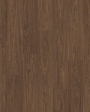 Laminatgolv Quick-Step Signature Chic Walnut – mörk valnöt, vattentåligt, 9 mm