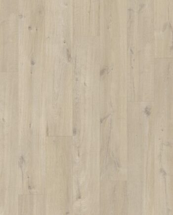 Vinylgolv LVT Quick-Step Pulse Glue Plus Cotton Oak beige – ljus ek, 2,5 mm