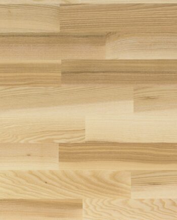Trestavsparkett ask, Elegant Pure Line, 3-stav, borstad, lack 5%