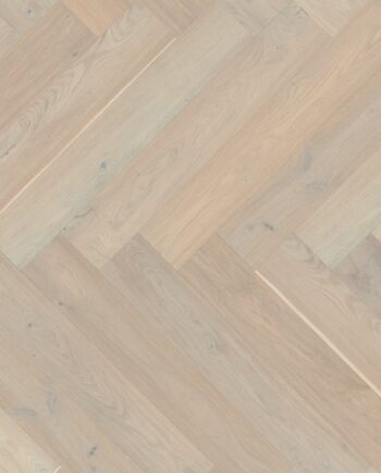 Fiskbensparkett ek, ter Hürne, Oak sand grey, borstad, fasad, naturolja