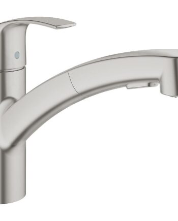 Köksblandare Grohe Eurosmart OHM – utdragbar pip/handdusch, rostfritt stål