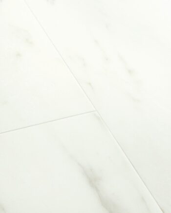 SPC-vinylgolv Quick-Step Alpha Tiles Marble Carrara White – ljus stendesign, 5 mm