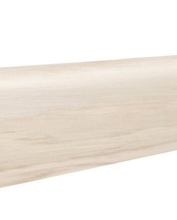 Golvlist fanerad ek vit lack profil 16x40 mm