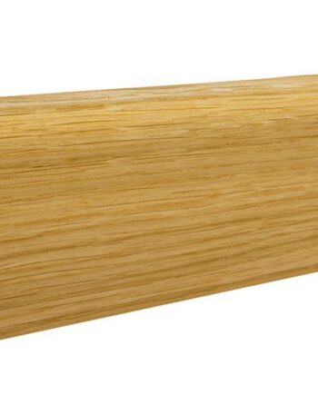 Golvsockel fanerad ek lackad profil 16x40 mm