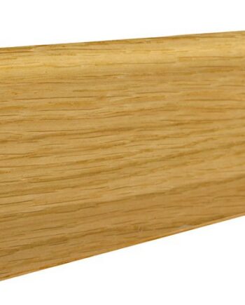 Golvsocklar fanerad ek lackad profil 16x60 mm