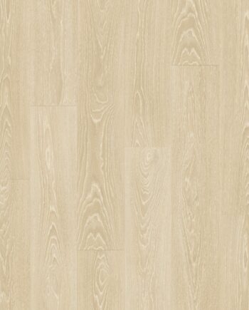 Laminatgolv Quick-Step Classic Frosty beige Oak – ljus ek, vattentåligt, 8 mm