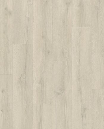 Laminatgolv Quick-Step Classic Vivid Grey Oak – grå ek, vattentåligt, 8 mm