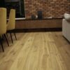 Floorboards Oak Country 2-layer 2 sides beveled naturally oiled installed to the Livingroom floor