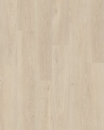 Vinyylilankku Quick Step Bloom Sea Breeze Tammi Beige, vaalea beige tammen sävy ja lankkudesign.