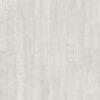 Vinyylilankku Quick Step Bloom Snow Pine, erittäin vaalea luminen mäntysävy ja lankkudesign.