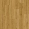 Vinyylilattia Quick Step Bloom Botanic Smoked Oak, tumma savutammen sävy ja lankkudesign.