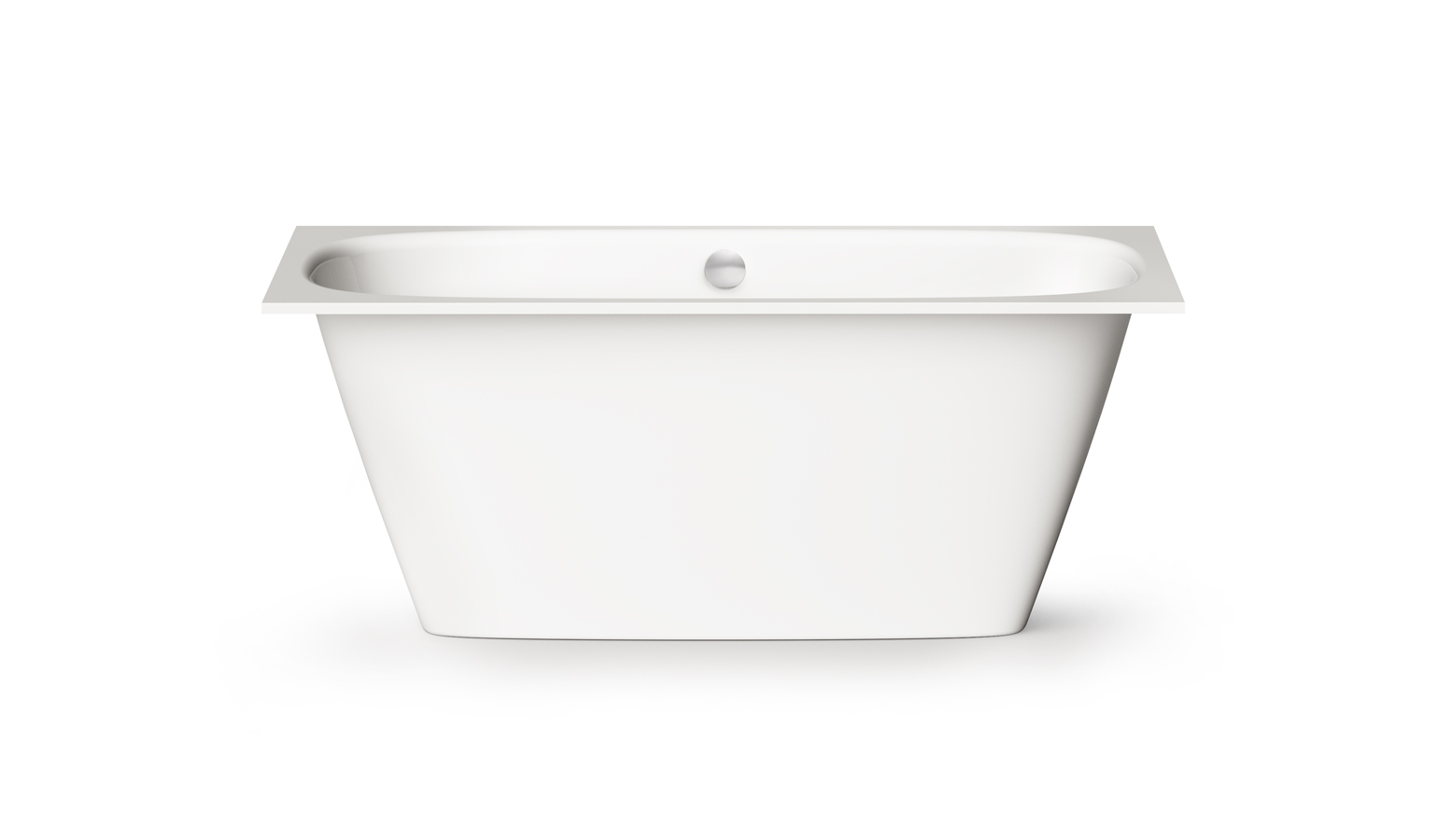 Inbyggnadsbadkar PAA SMART 150 150x75 cm, gjutmarmor