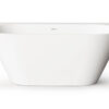Seinaäärne kivivann PAA DECO WALL 166×81 cm, matt Silkstone Badkar mot vägg PAA DECO WALL 166x81 cm, Silkstone