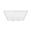 Seinaäärne kivivann PAA DECO WALL 166×81 cm, matt Silkstone 6 Hörnbadkar PAA DECO CORNER A 160x127 cm, vänster, Silkstone – 3