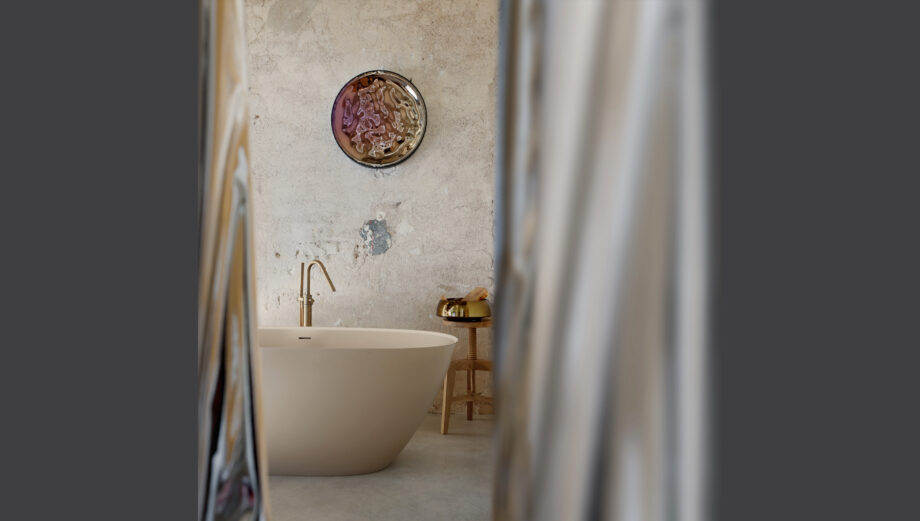 Fristående badkar PAA PERLA 145 145x71 cm, Silkstone – 4