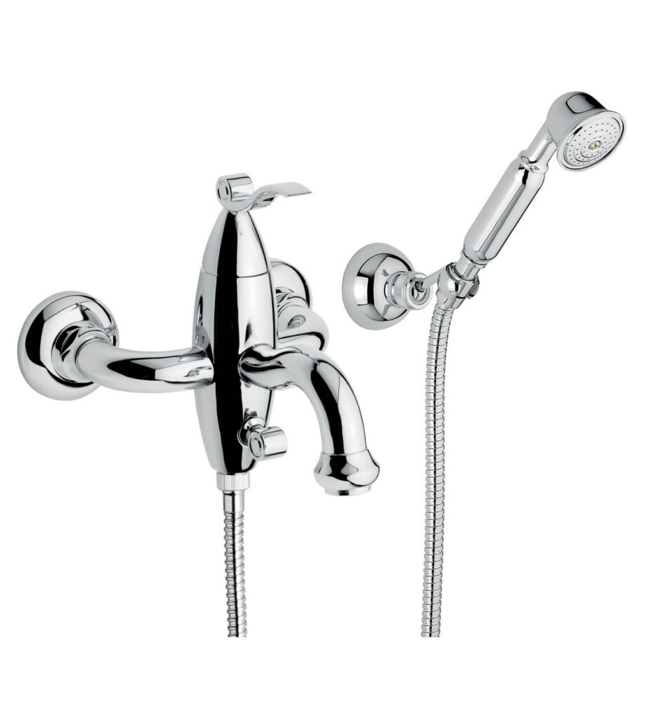 Badkarsblandare Emmevi Abel 39001, krom, blandare + duschset Badkarsblandare Emmevi Abel 39001 – 2