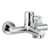Badkarsblandare Emmevi Eden 71001, krom, endast blandare Badkarsblandare Emmevi Eden 71001