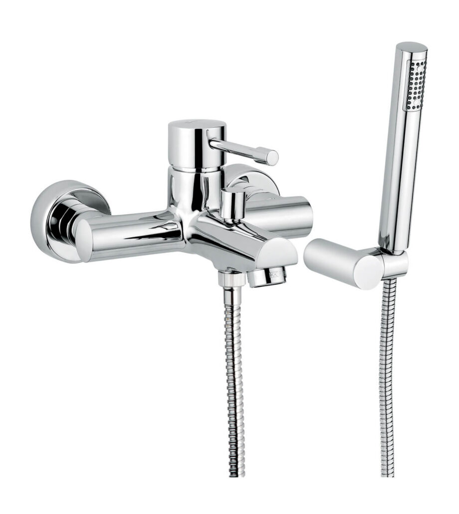 Badkarsblandare Emmevi Eden 71001, krom, blandare + duschset Badkarsblandare Emmevi Eden 71001 – 2