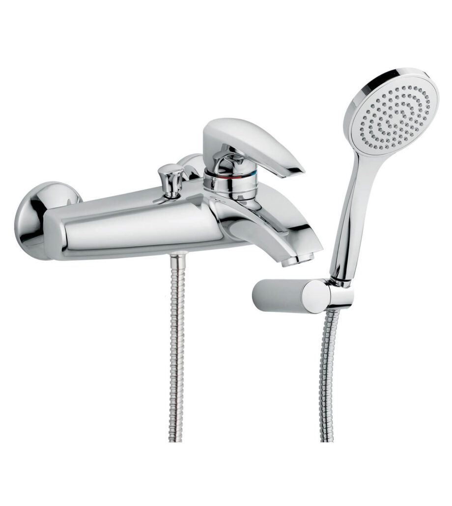 Badkarsblandare Emmevi Kalì 75001, krom, blandare + duschset Badkarsblandare Emmevi Kalì 75001 – 2