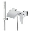 Badkarsblandare Emmevi Niagara 74001, krom, blandare + duschset Badkarsblandare Emmevi Niagara 74001 – 2