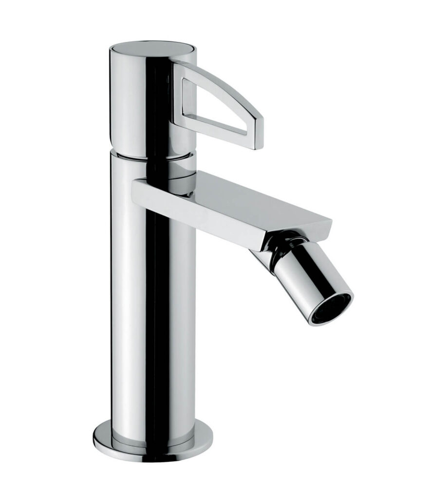 Bidéblandare Emmevi Minù 83004 med click-clack-ventil, krom, hålad spak Bidéblandare Emmevi Minù 83004 med click-clack-ventil – 2