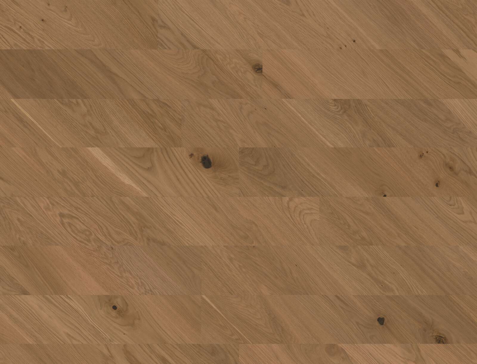 Chevronparkett Bauwerk Spinpark ek Caramello 15 oljad slipad