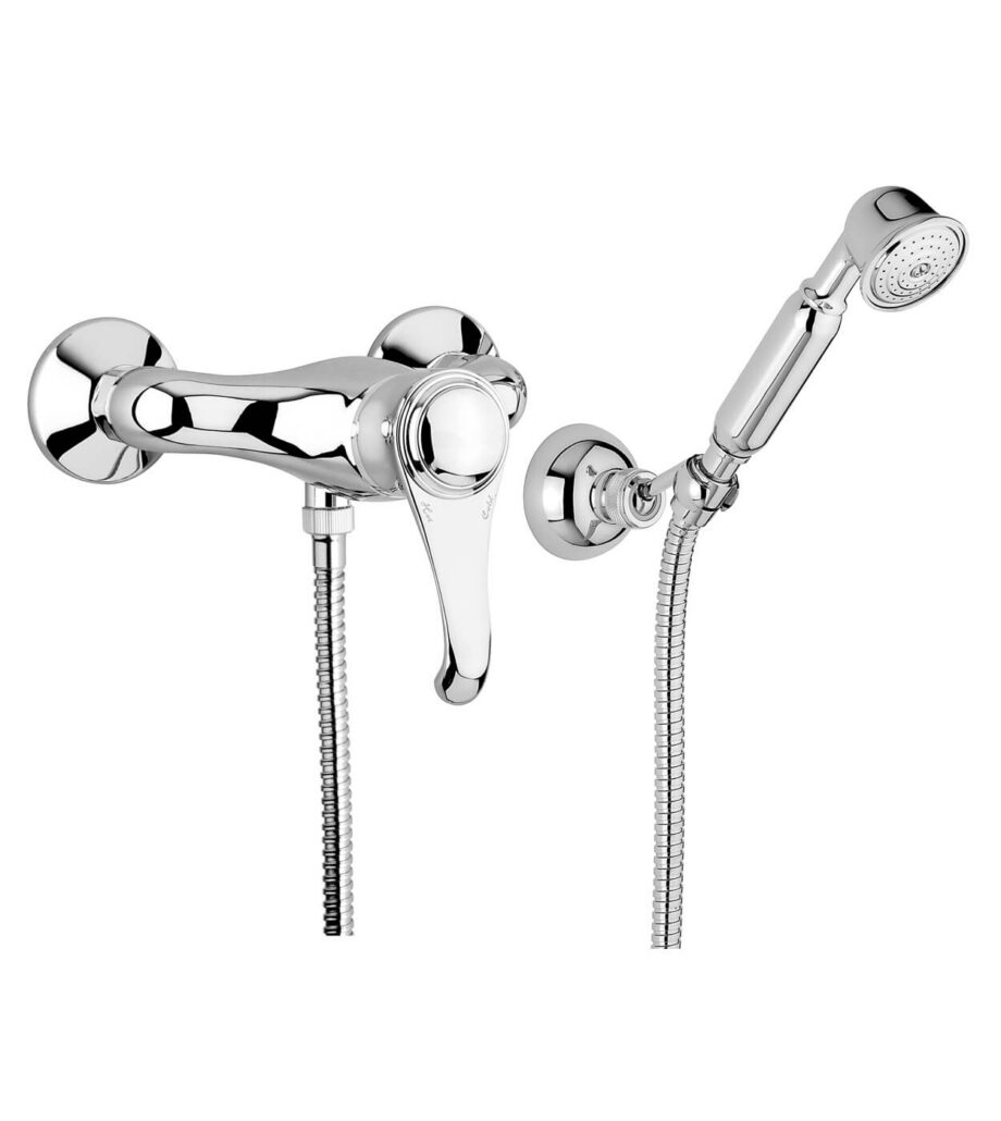 Duschblandare Emmevi Tiffany 6002, krom, blandare + duschset Duschblandare Emmevi Tiffany 6002 – 2