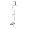 Duschset med blandare Emmevi Nicla 8900284, takdusch Ø 250 mm