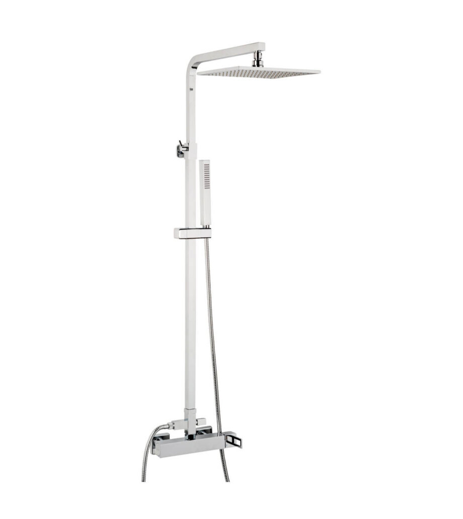 Duschsystem med blandare Emmevi Gea 2600250, krom, hålad spak Duschsystem med blandare Emmevi Gea 2600250