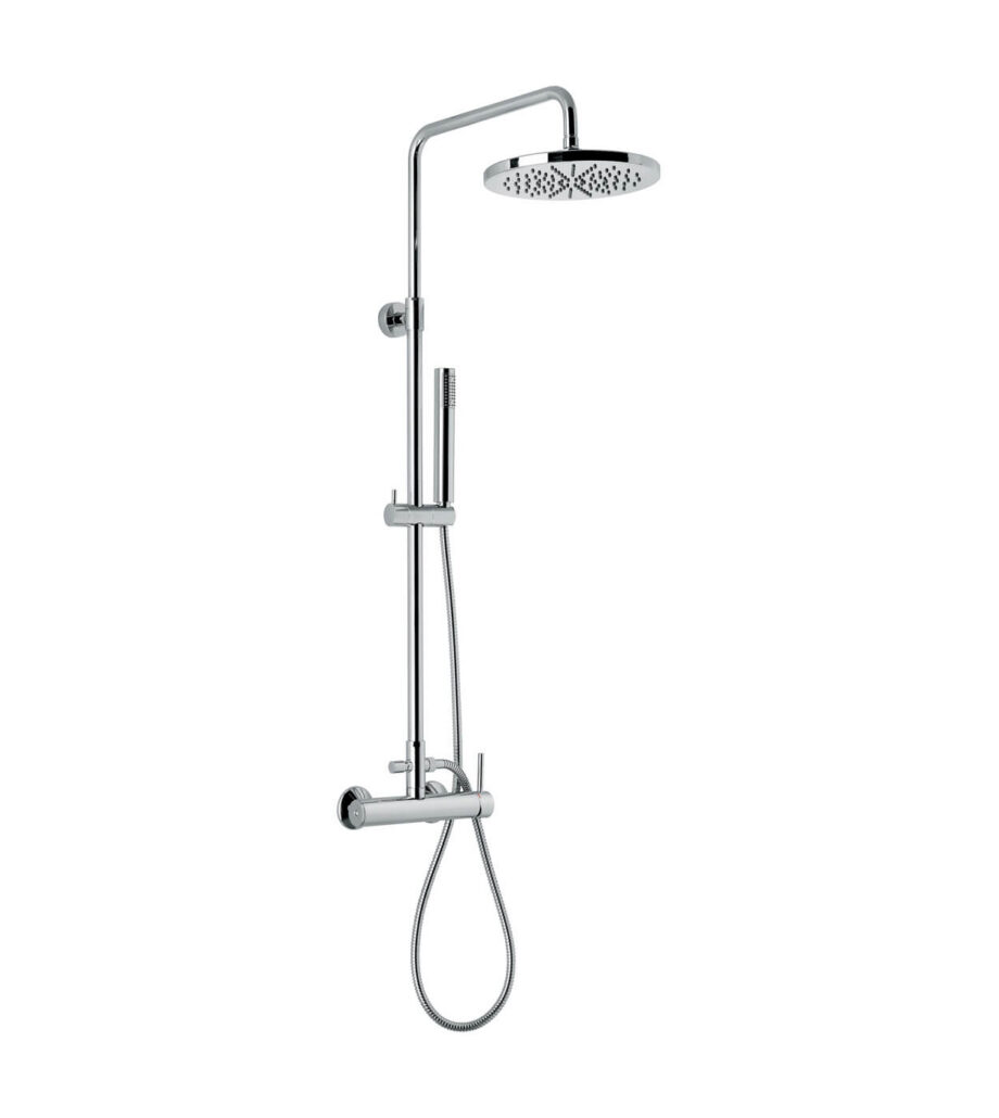 Duschsystem med blandare Emmevi Piper 450514, krom Duschsystem med blandare Emmevi Piper 450514