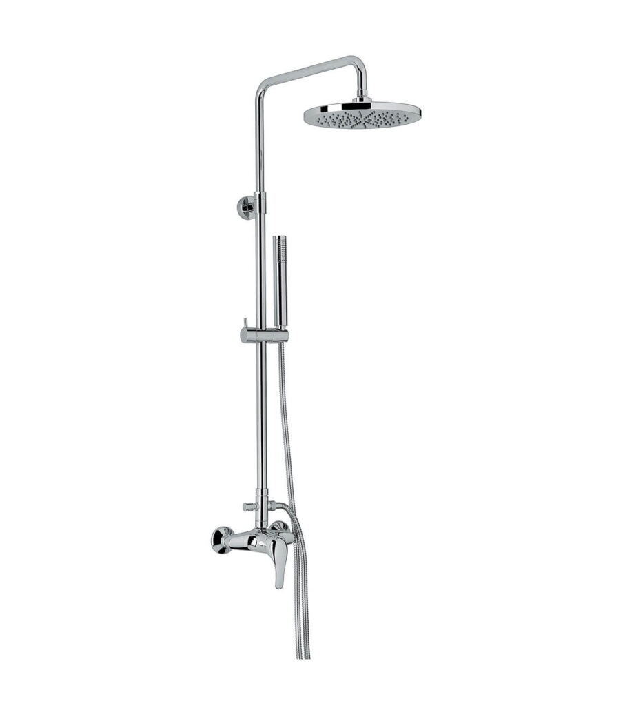 Duschsystem med blandare Emmevi Winny 9500214, krom Duschsystem med blandare Emmevi Winny 9500214