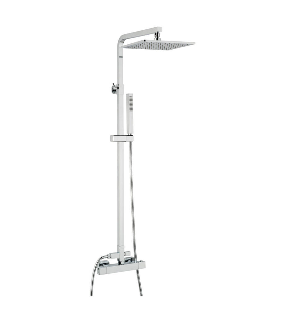 Duschsystem med termostat Emmevi Gea 2630550, krom Duschsystem med termostat Emmevi Gea 2630550